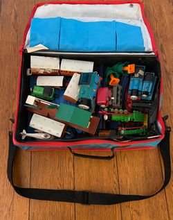 Thomas The Tank Engine Trains, Tracks,  Carrying Case