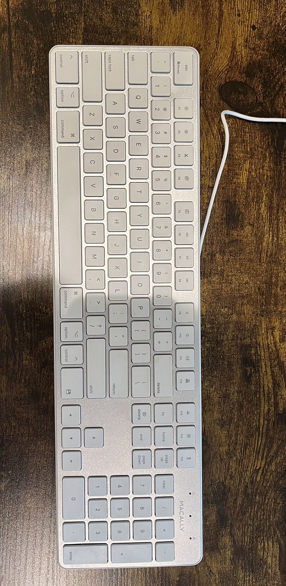 Ultra-slim USB Wired Keyboard For Apply Mac