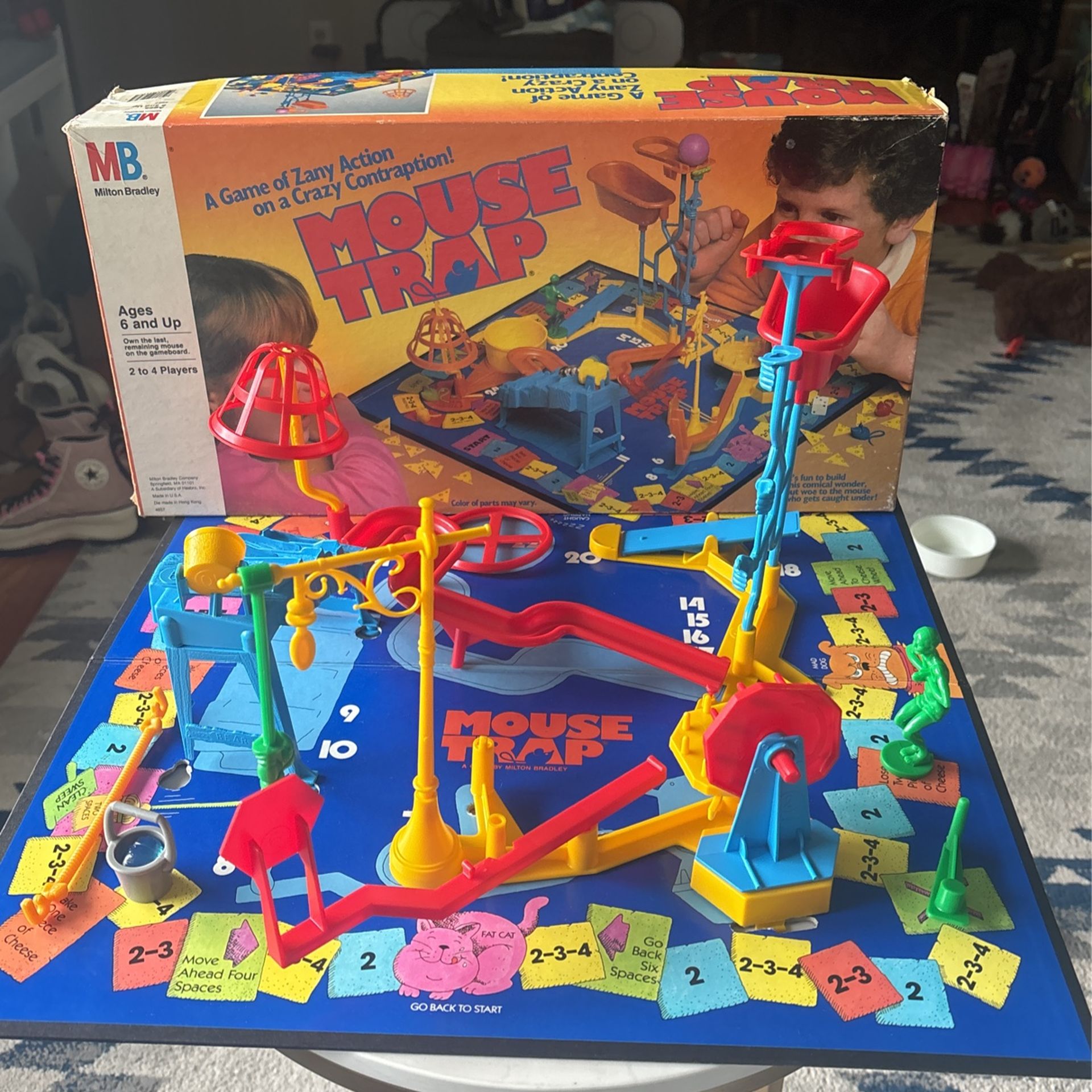 Vintage Mouse Trap Board Game