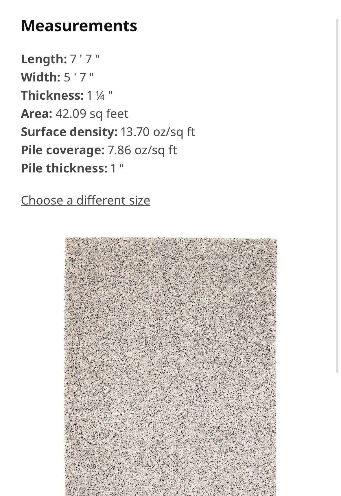 Ikea Vindum Rug for Sale in Vista, CA - OfferUp