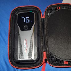 Jump Starter With Flashlight,And USB-C Outlet 