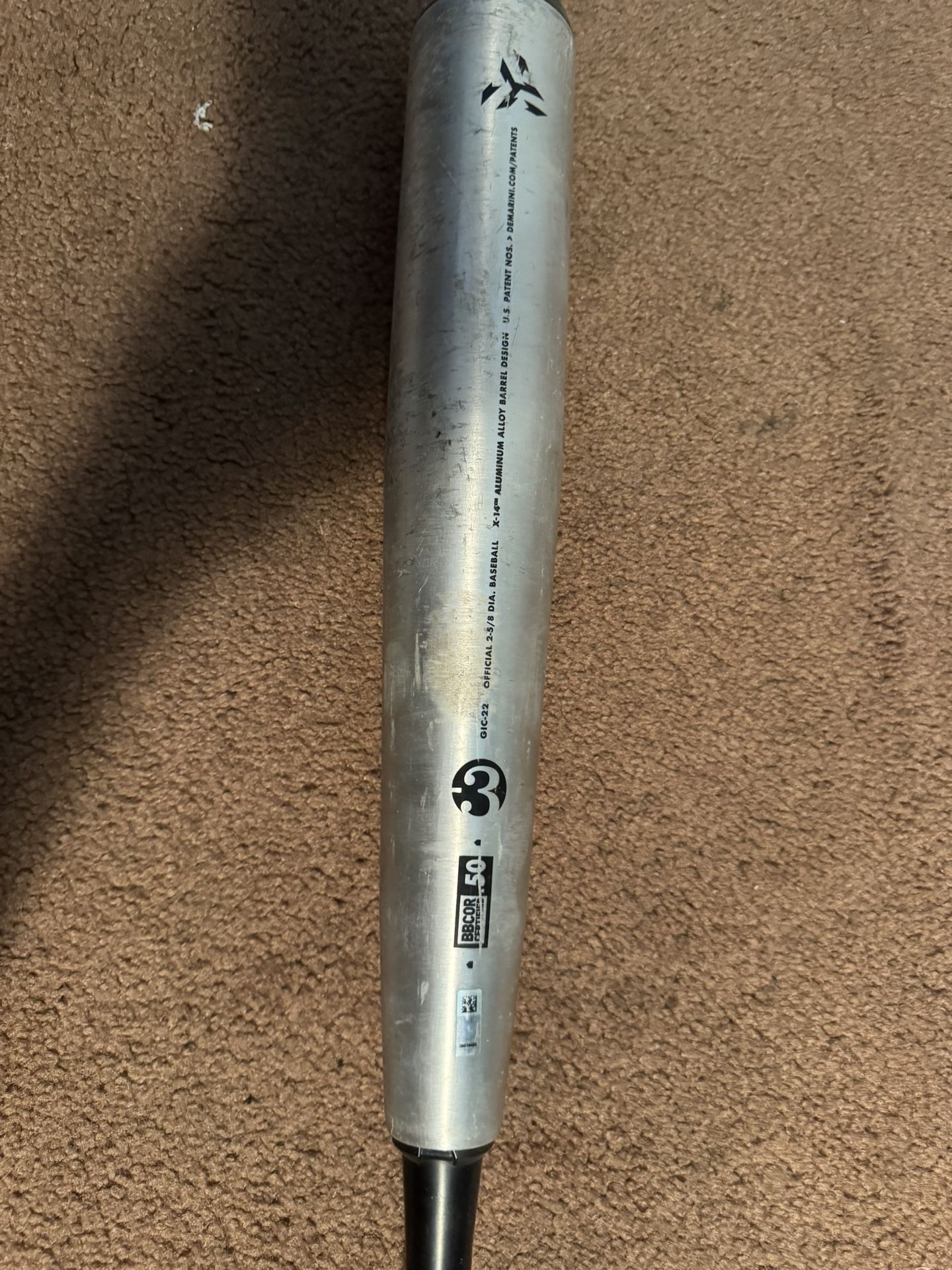 Bbcor Bat Demarini The Goods 33 “Drop-3 $150 OBO (FAIR CONDITION
