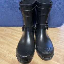 Coach Rain boots Women's Size 5