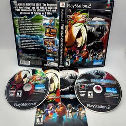 PS2 King of Fighters 2002/2003 (PlayStation 2) CIB Polished Disc W/ Reg Card! 