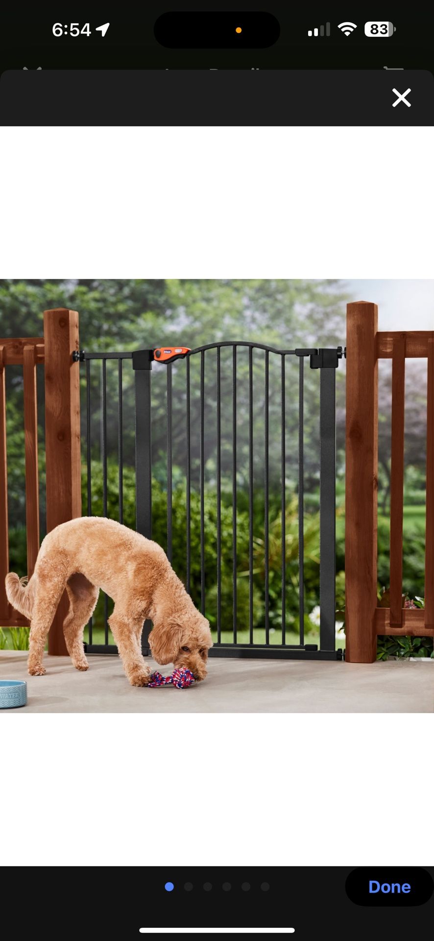 Frisco Dog Pet Baby Gate Indoor & Outdoor