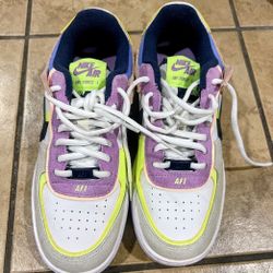 Nike Air Force 1 Shadow "Infinite Lilac" - Size 7