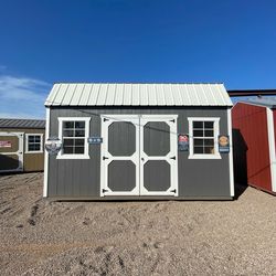 10x16 lofted shed