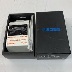 Boss TU-3S Chromatic Tuner, In Box!