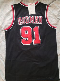 Mitchell & Ness Chicago Bulls Dennis Rodman 1997-98 Hardwood Classics Jersey Large