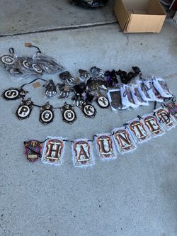 Halloween Decoration Bundle Banners and More