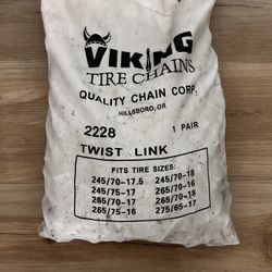 Tire Snow Chains (Viking) 1 Pair