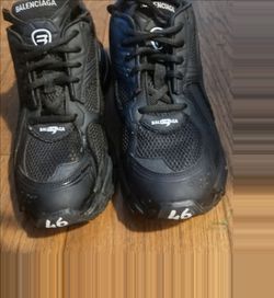 Balenciaga Runner Sneakers Triple Black - Size 46 (US 13)