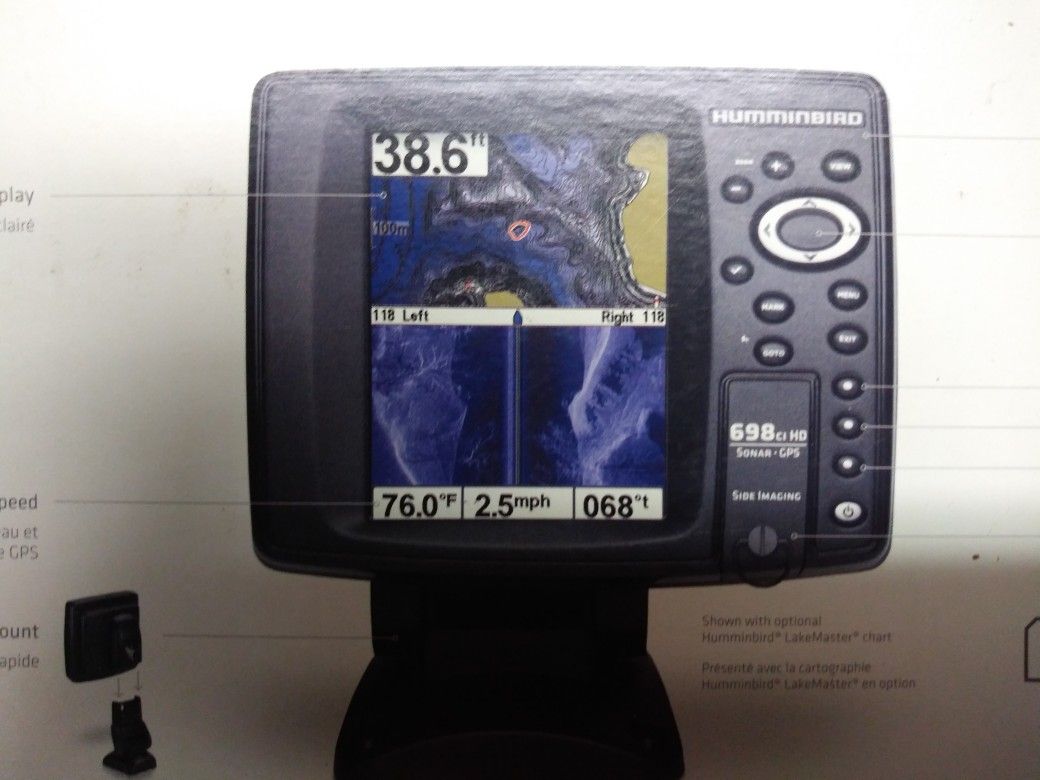 Hummingbird 698SI Depth\fish Finder