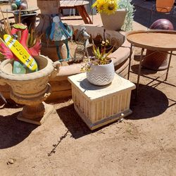 Garden Accents / Decorations / Tables - $5 to $10 Each