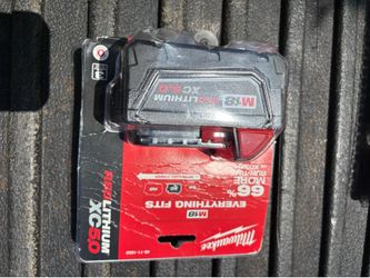 Lithium Milwaukee  batterie 5.0 extended capacity