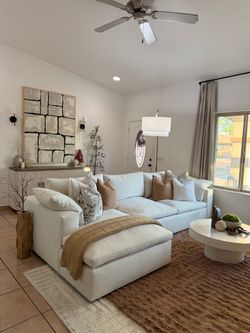 Cloud couch from West Elm