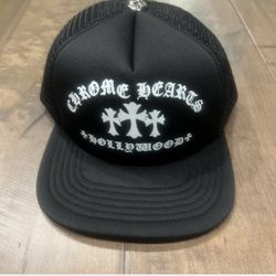Chrome Heart Hat Black 