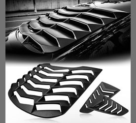 Window Louvers Windshield Sun Shade for ford mustang 2015 2016 2017 2018 2019 2020 2021 2022 2023
