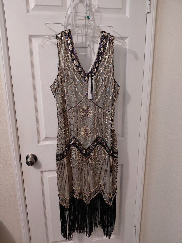 1920's Style Dress And Sequence Cover