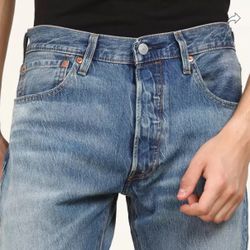 Mens Levi’s 501 Premium Denim