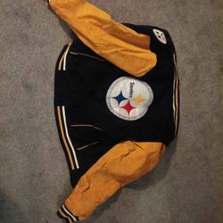 Official NFL Pittsburgh Steelers Leather Jacket 