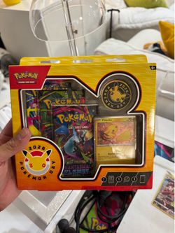 Pokémon Day 2026 Collection Box Factory Sealed – Exclusive Promo & Booster Packs