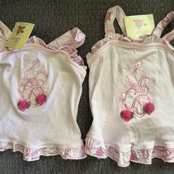 Rose Cage Clothing Pink Layering Sun top toddler girl 12-18 months & 18-24 months (NWT) $3.00 each