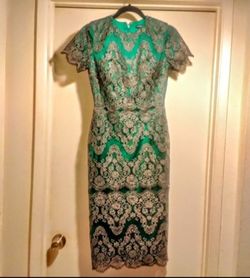 Catherine Deane Belle Cocktail Dress | Floral Lace | Double-Layer | Size: 2 (Authentic) *NEW*