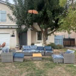 Fully Assembled Patio Furniture Set Deep Seating Cushions Outdoor Patio Furniture Brand New Patio Sofa Set 🆕🛺🚎🆕