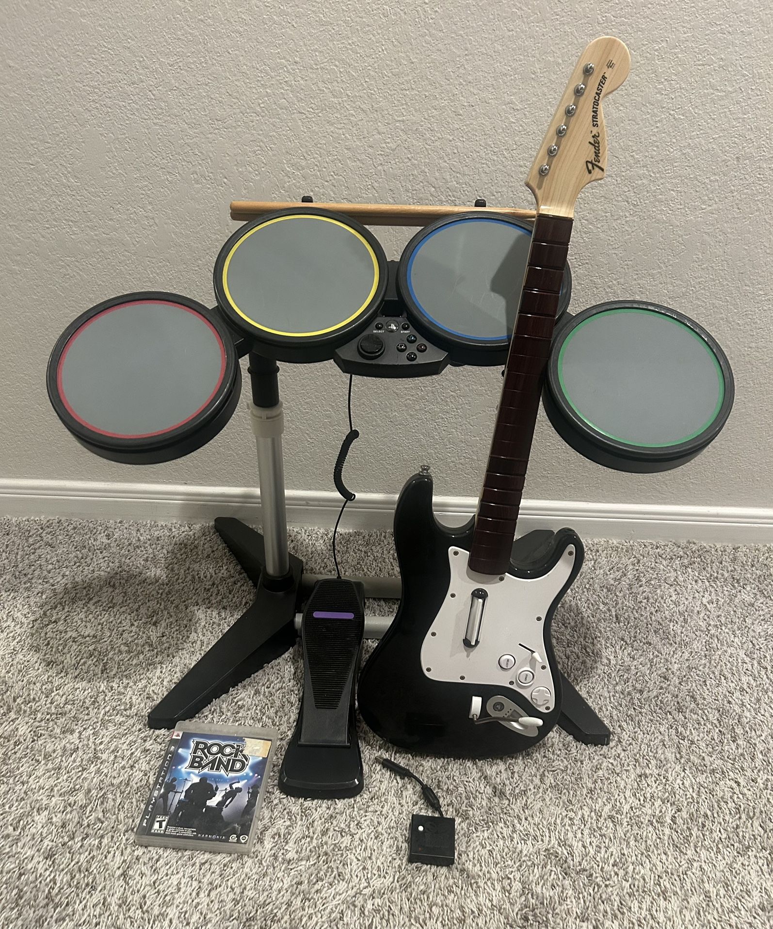 Rock Band Bundle Set PlayStation 3 PS2 PS4 PS5