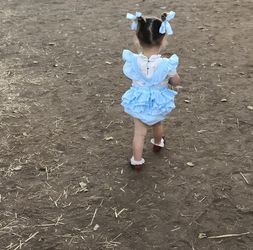 Wizard of Oz Handmade Etsy Dorothy Romper Size 2-3T