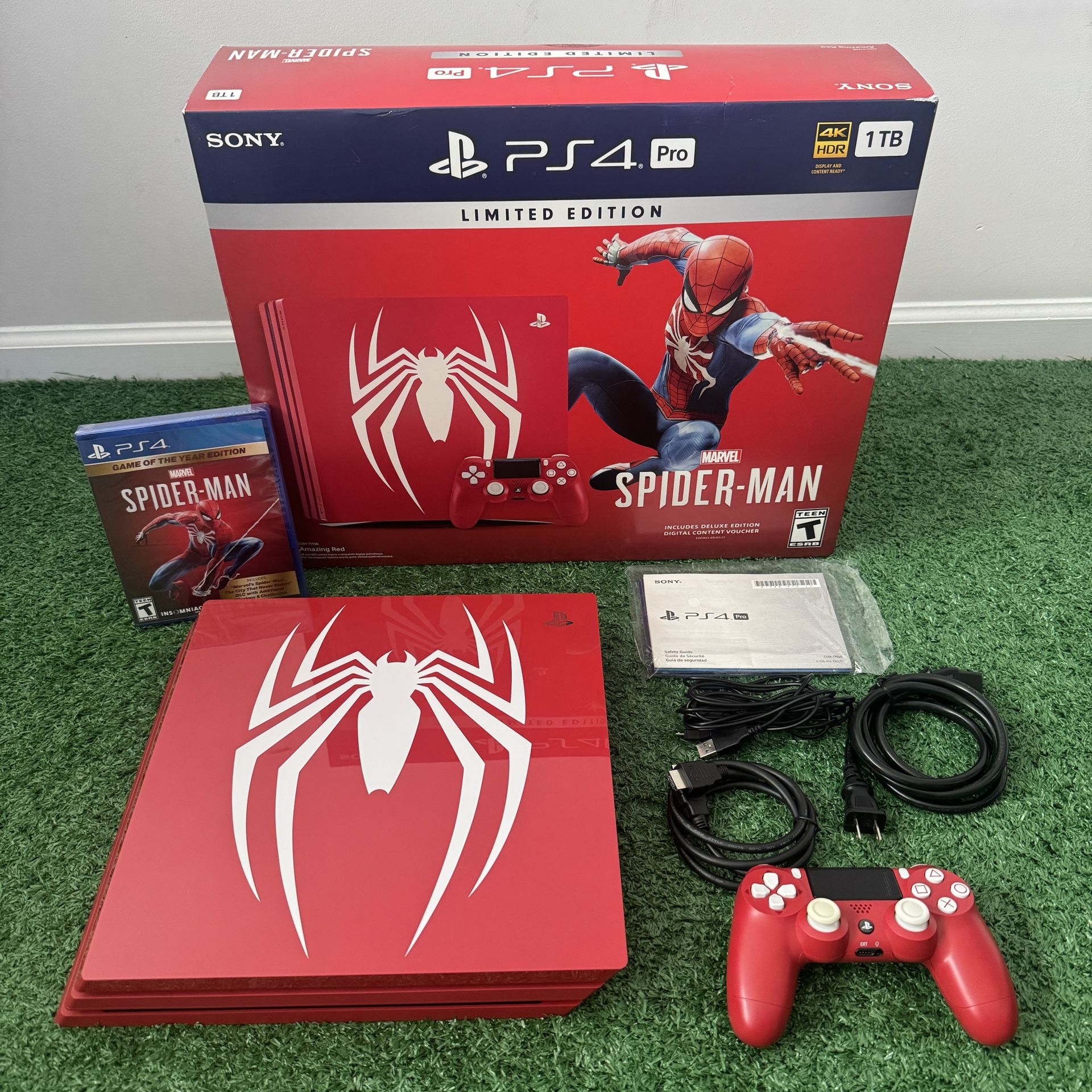 PS4 Pro Spider-Man Limited Edition