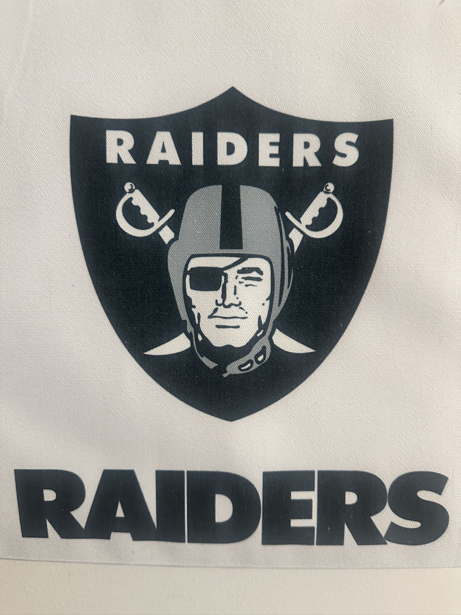 Tote Bags Raiders Logo