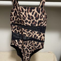 Designer One Piece Bathing Suit Brand New 