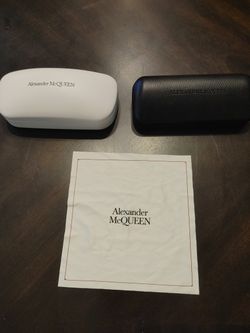 New Alexander Mcqueen Sunglass Eyeglass Case