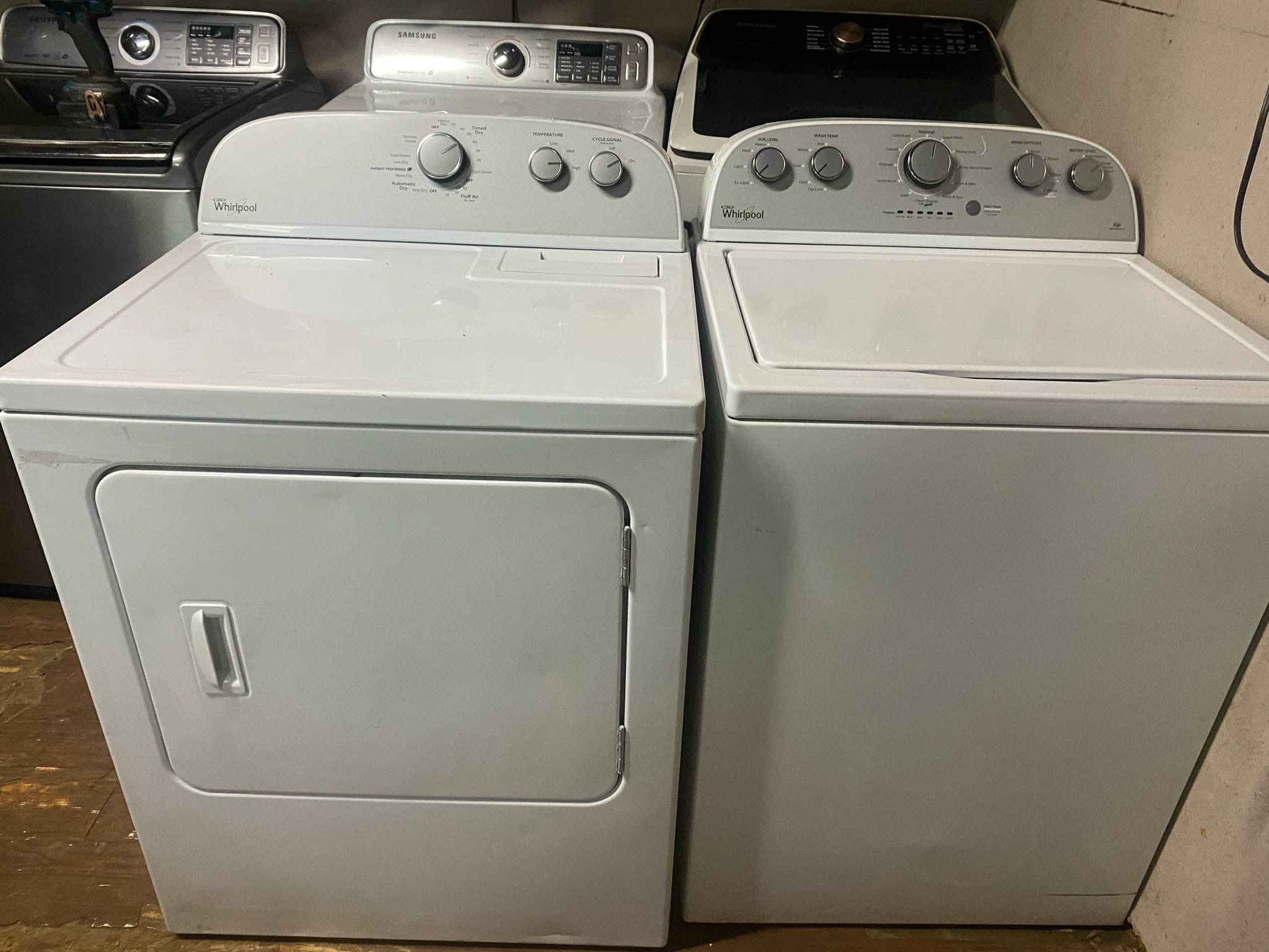Whirlpool Washer And Dryer Set