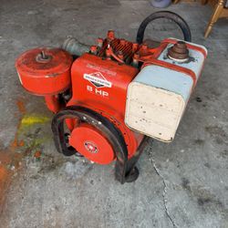 Vintage Briggs & Stratton 8HP Generator / Motor Unit – Turns Over Strong