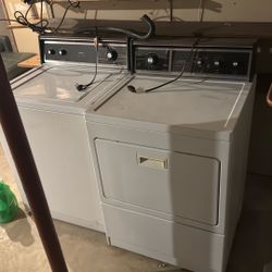 Washer And Dryer 