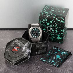 Brand New, G-Shock CasiOak Metal Tiffany Sky *RARE*