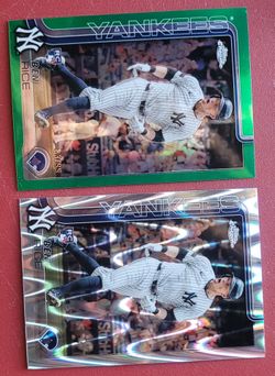 (2) Ben Rice Rookie Cards