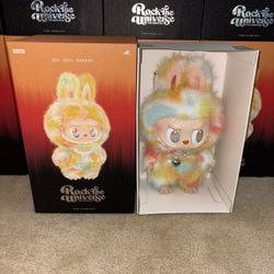 🩵💜💚POP MART  LABUBU Authentic Big Into Energy Series ROCK THE UNIVERSE