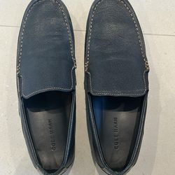 Cole Haan Men’s Leather Driving Loafers Slip On Moccasin Rubber Sole