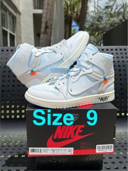Jordan 1 OG VAA Virgil Alaska Sz 9 DS New Fragment Travis Brick