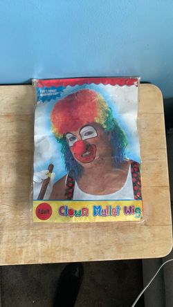 HALLOWEEN CLOWN ADULT SIZE COSTUME ACCESSORIES