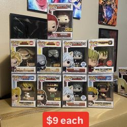 Funko Pops $9 EACH