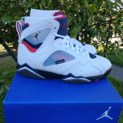 New Air Jordan 7 Retro Paris Saint Germain Men Size 7.5