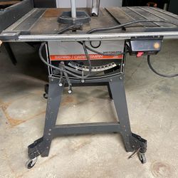Craftsman 12” Table Saw