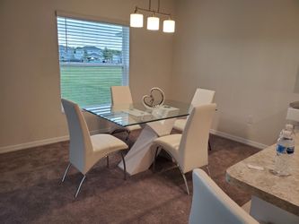 Down payment delivery free new dining table available financing