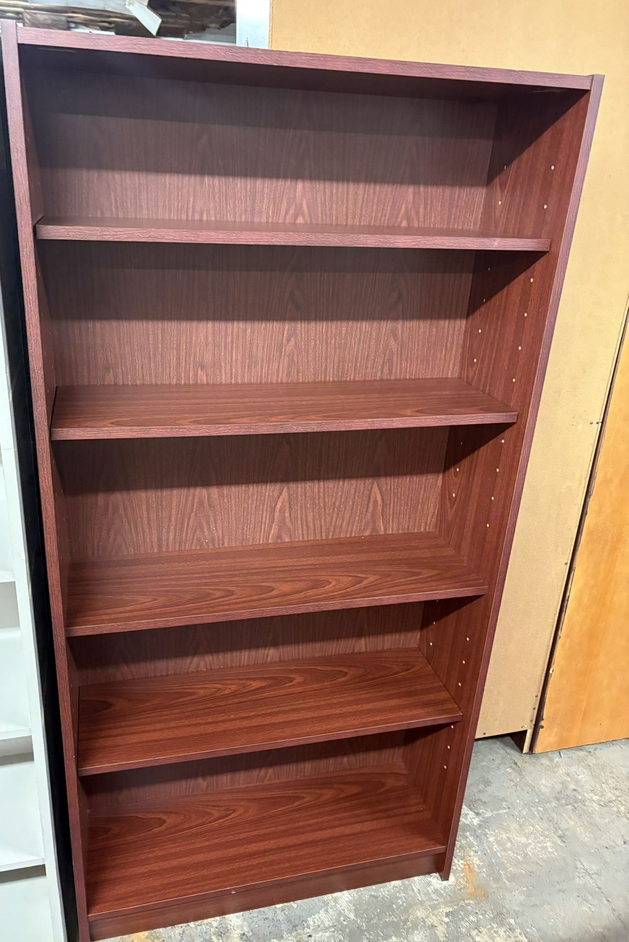 Wooden 5-Shelf Bookcase