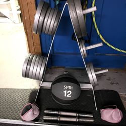 Weights, Barbell, Dumbbells